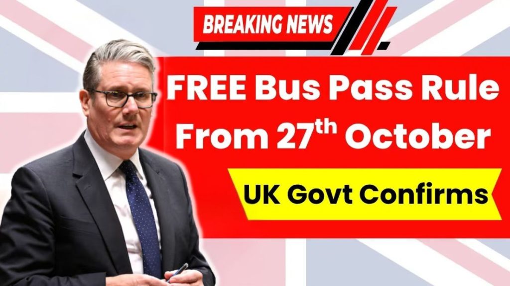 UK Bus Pass Rule Changes 2025 4