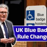 UK New Blue Badge Rule Changes